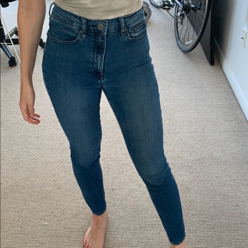 Gap High Rise Skinny Jeans